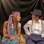 Deux comédiennes en scène, Zanni Compagnie de théâtre à Toulouse